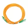Cabo de patch de fibra ótica Extralink LC/APC - LC/APC Monomodo Duplex 9/125µm G.657.A1 3 m