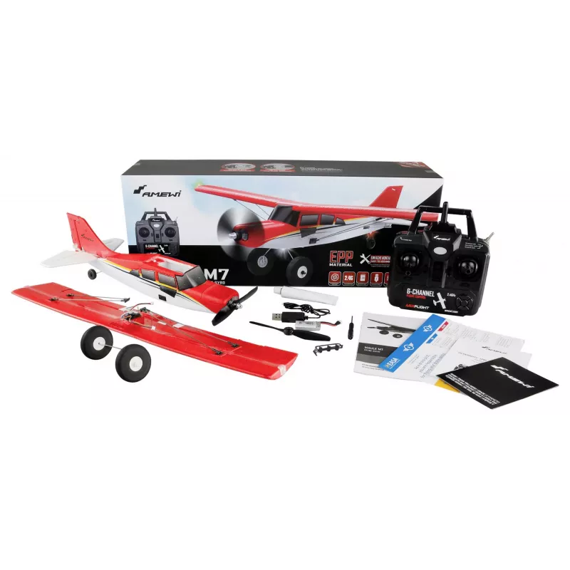 Avião RC Amewi Maule M7 510 mm de envergadura, brushless, 4 canais