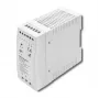 Fonte de alimentação para calha DIN Qoltec | 60W | 12V | 5A | branco | slim