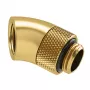 Adaptador angular Barrow 45° rosca macho G1/4 para rosca fêmea G1/4 rotativo, dourado, modelo TWT45-B01