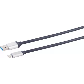 Cabo USB 3.0 ShiverPeaks USB-A para USB-C 0,5 m