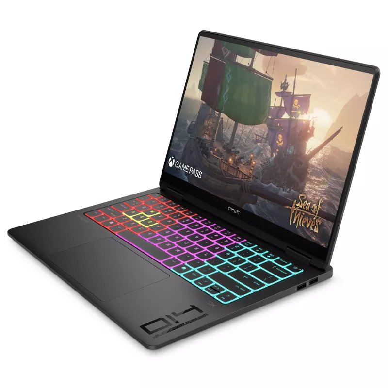 HP OMEN Transcend Portátil de gaming 14-fb1075ng 14 3K OLED U7-255H 32GB/1TB SSD RTX5060 Win11 - BV8C5EA - ABD (BV8C5EA#ABD)