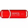 Pen Drive ADATA DashDrive UV150 64 GB, USB Tipo-A 3.2 Gen 1, Vermelho, Design com Tampa