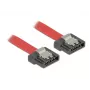 Cabo SATA DeLOCK 0,3 m SATA III 7 pinos vermelho