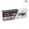 Maclean MC-760 suporte de parede para TV de 26–55 polegadas, VESA 100×100–400×400, máx. 30 kg, inclinação ±15°, distância à parede 7–46 cm, metal, preto