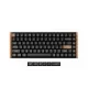 Teclado mecânico sem fios Keychron K2 Special Edition — layout compacto 75 %, retroiluminação RGB, preto, modelo K2H-F1