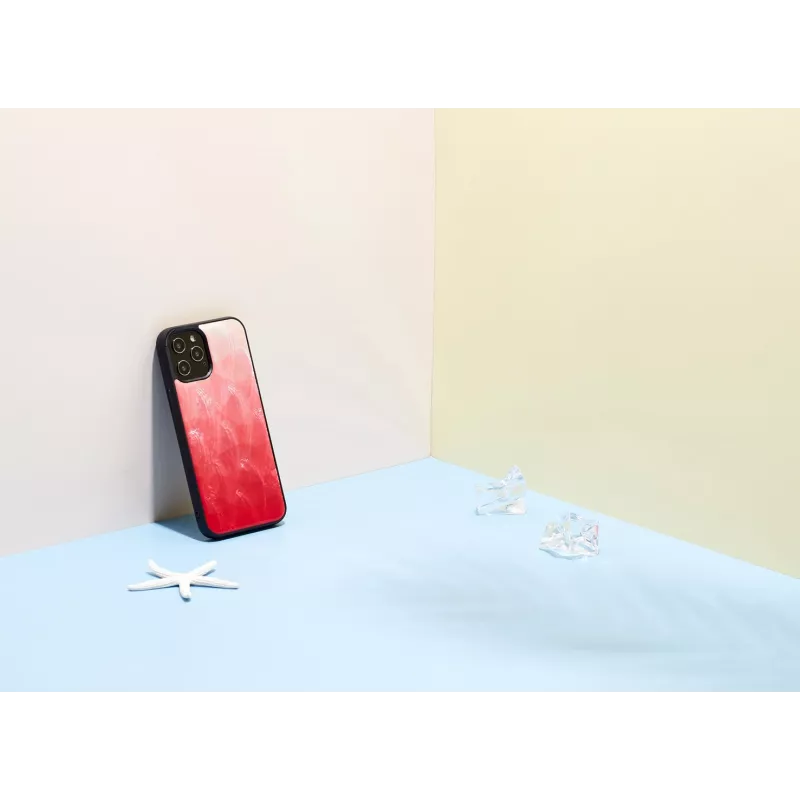 Capa de proteção iKins para Apple iPhone 12 Pro Max – pink lake com detalhes pretos