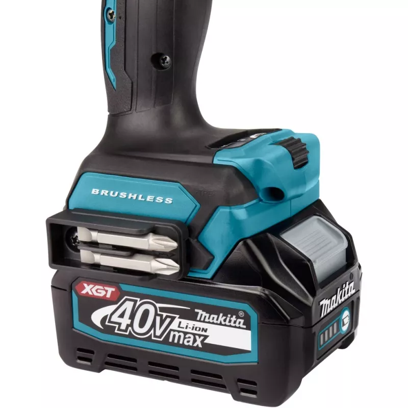 Makita HP001GD201 XGT berbequim-aparafusadora de percussão a bateria 40 V, 2 baterias, carregador