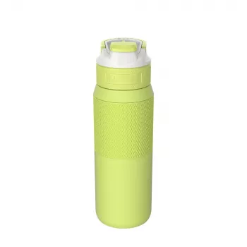 Garrafa isotérmica Kambukka Elton Mojito 750 ml, verde, tampa de fecho, pega, sem BPA