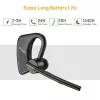 Conjunto de auscultador com fios/Bluetooth YENKEE YHF F20BK – headset com microfone em linha para chamadas e áudio