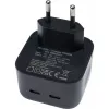 Carregador de smartphone Inter-Tech PD-2036, preto, AC, interior