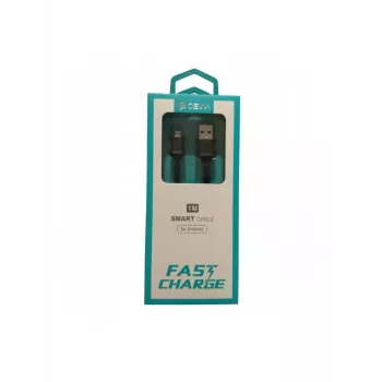 Cabo de carregamento USB Devia Micro Smart Series V2 5V 2,1A 1 m, preto
