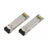 Módulo SFP WDM Extralink 1,25G, 1,25Gbps, 1310/1550nm, monomodo, 20km, LC, DOM, par, desenvolvido para HP/Aruba