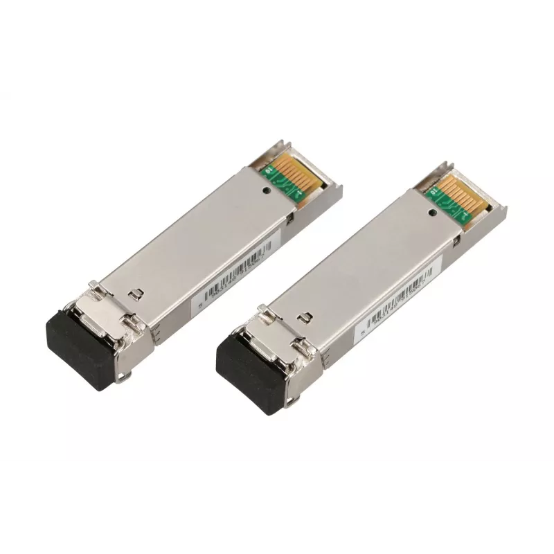 Módulo SFP WDM Extralink 1,25G, 1,25Gbps, 1310/1550nm, monomodo, 20km, LC, DOM, par, desenvolvido para HP/Aruba