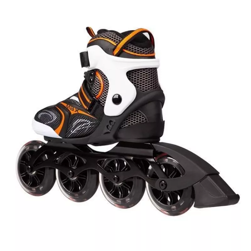 Patins em linha Nils Extreme NA1060S PRETO-LARANJA TAM. 40