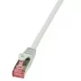 Cabo de rede LogiLink 30 m RJ-45 Cat6 S/FTP cinzento