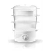 Vaporizador Adler AD 633 3 cestos de instalação livre 800 W branco