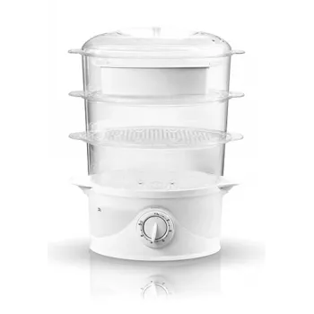 Vaporizador Adler AD 633 3 cestos de instalação livre 800 W branco
