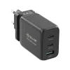 Carregador de parede Tellur TLL151451 65W, 3 portas (2x USB-C, 1x USB-A)