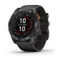 Garmin fēnix 7X Pro 3,56 cm (1,4 polegadas) MIP 51 mm digital 280 x 280 píxeis ecrã tátil cinzento Wi-Fi GPS (satélite)