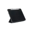 DICOTA Folio Case - capa flip para tablet - policarbonato, poliuretano termoplástico (TPU), polietileno reciclado - preto - 10.9 - para Apple 10.