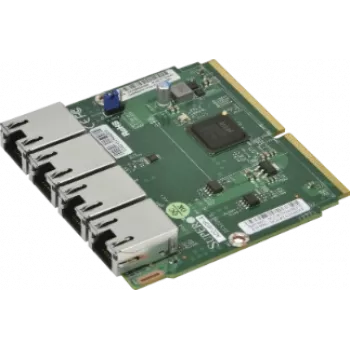 Super Micro placa adicional Supermicro AOC-MGP-i4M - adaptador de rede - Gigabit Ethernet x 4 (AOC-MGP-i4M-O)