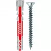 Bucha FISCHER DUOPOWER 6x50 S 50 unid. com parafuso