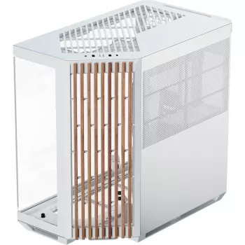 APNX V1-W-WT-v1 Midi Tower branco, madeira