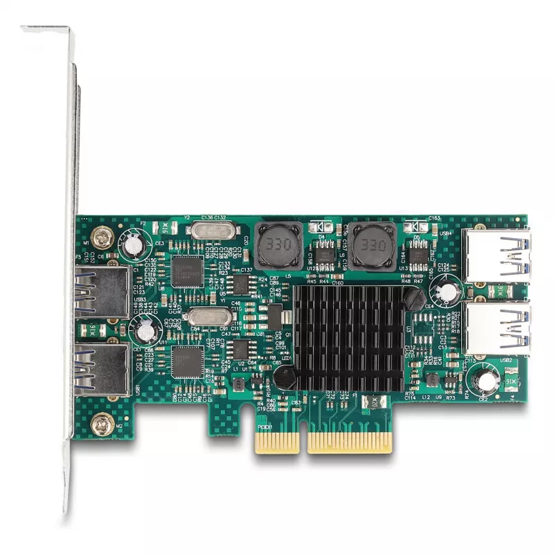 Placa PCI Express x4 DeLOCK 2 x USB 5 Gbit/s Type-A 2 x USB interna