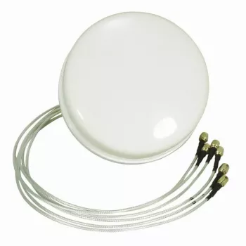 Antena ALLNET 2,4/5 GHz 4 dBi DualBand Spatial Diversity MIMO de teto HG2458-4SDC-RSP