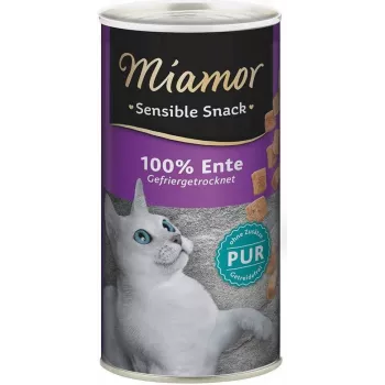 Snack de comida húmida Miamor Sensible Snack 30 g — pato monoproteico, proteína 80 %, gordura 9 %
