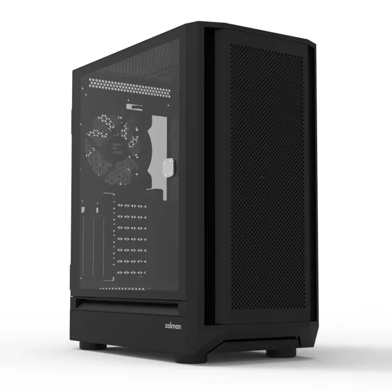 Caixa de computador Zalman i6 preta, ATX, preta