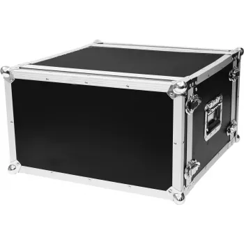 Flightcase Roadinger 3010721A contraplacado preto prateado 7,5 kg