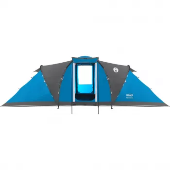 Tenda COLEMAN Spruce Falls 6 (2025) — tenda de túnel, 6 pessoas, azul/cinzento