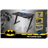 Secretária de computador reta Subsonic SA5593-B1 preta PVC 110x60 cm