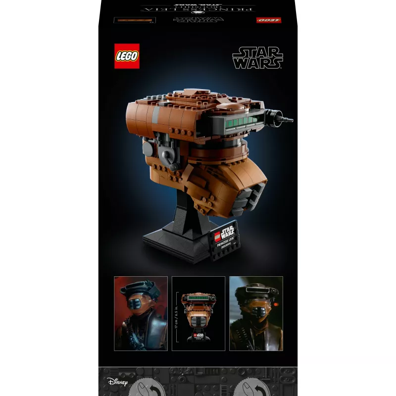 LEGO Star Wars Conjunto Capacete da Princesa Leia (Boushh) para adultos 75351 (670 peças)