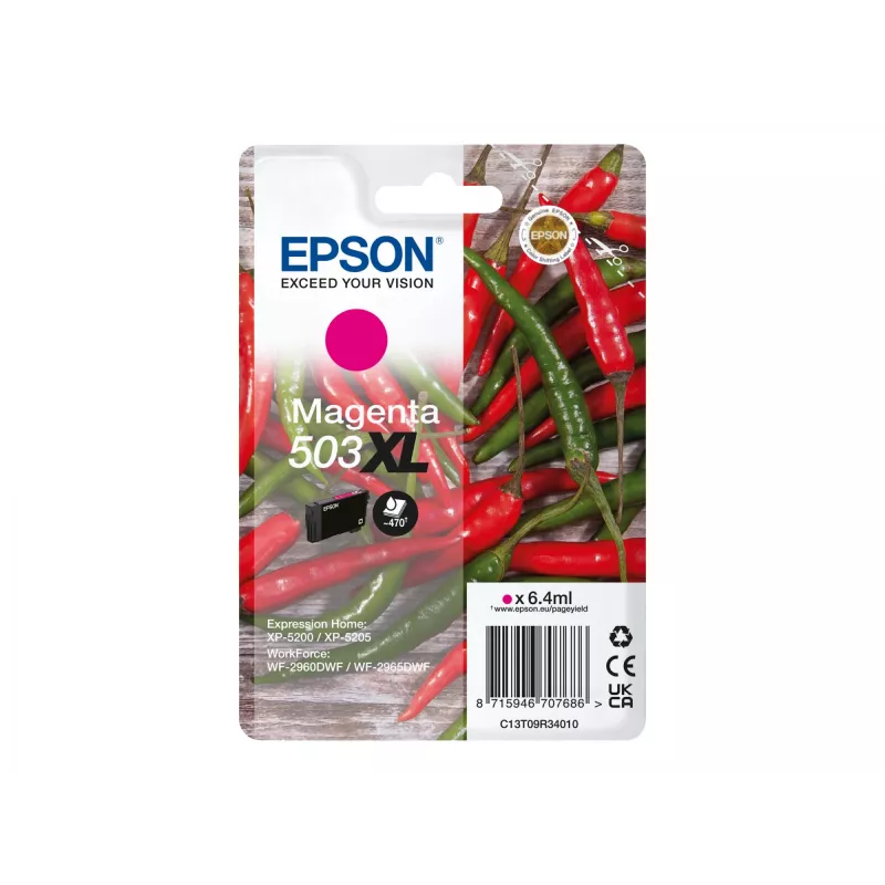 Epson 503XL Tinteiro 1 unid. original alto rendimento (XL) magenta