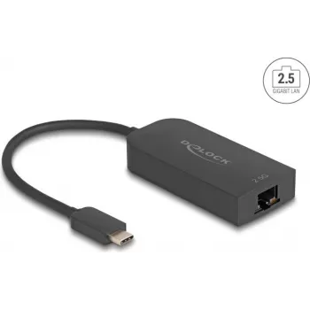 DeLOCK 66046 adaptador USB Type-C para LAN de 2,5 Gigabit