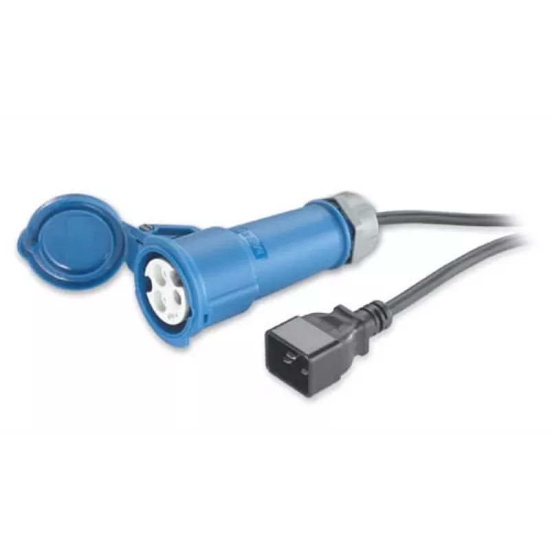 Cabo de alimentação APC, C20 para IEC309 (16A), 2,5 m, 2,5 m, 230 V, 16 A