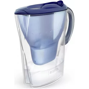 Jarra filtrante de água BRITA Marella XL, filtro de mesa com cartuchos MAXTRA, depósito de 3,5 l, capacidade de filtração de 2 l, azul