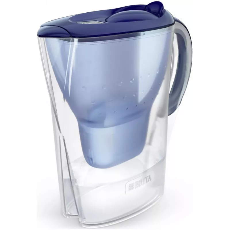 Jarra filtrante de água BRITA Marella XL, filtro de mesa com cartuchos MAXTRA, depósito de 3,5 l, capacidade de filtração de 2 l, azul