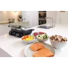 Grelhador de contacto SEVINI Pro, KG 2395 (prateado/preto, 1.800 Watt)