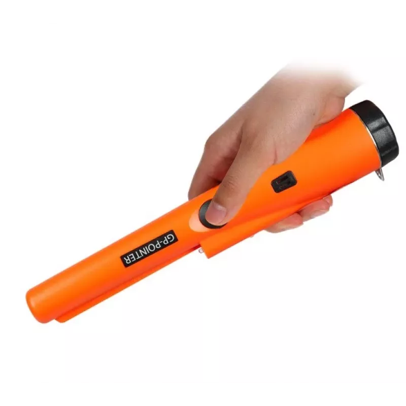 Detetor de metais de mão Extralink GP-Pointer SA-980 laranja — sonda pinpointer para localizar pequenos objetos metálicos