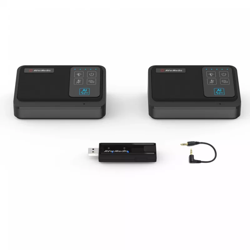 Conjunto de microfone sem fios AVer para PA511D AW111 (61AW111000AB)