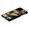 Capa para smartphone iKins para iPhone 11 Pro – capa de proteção Mosaic preta