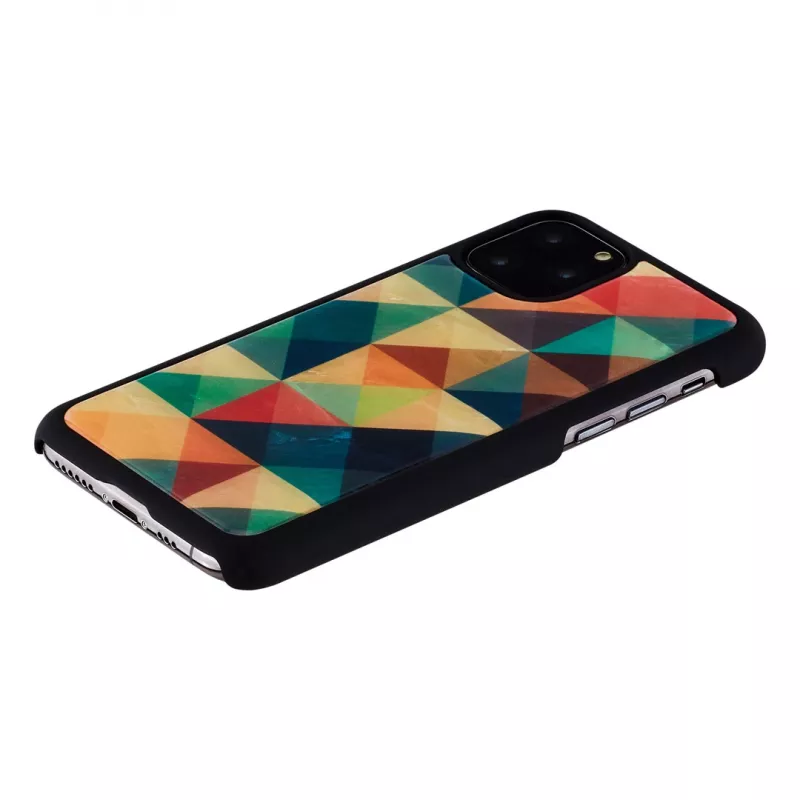 Capa para smartphone iKins para iPhone 11 Pro – capa de proteção Mosaic preta