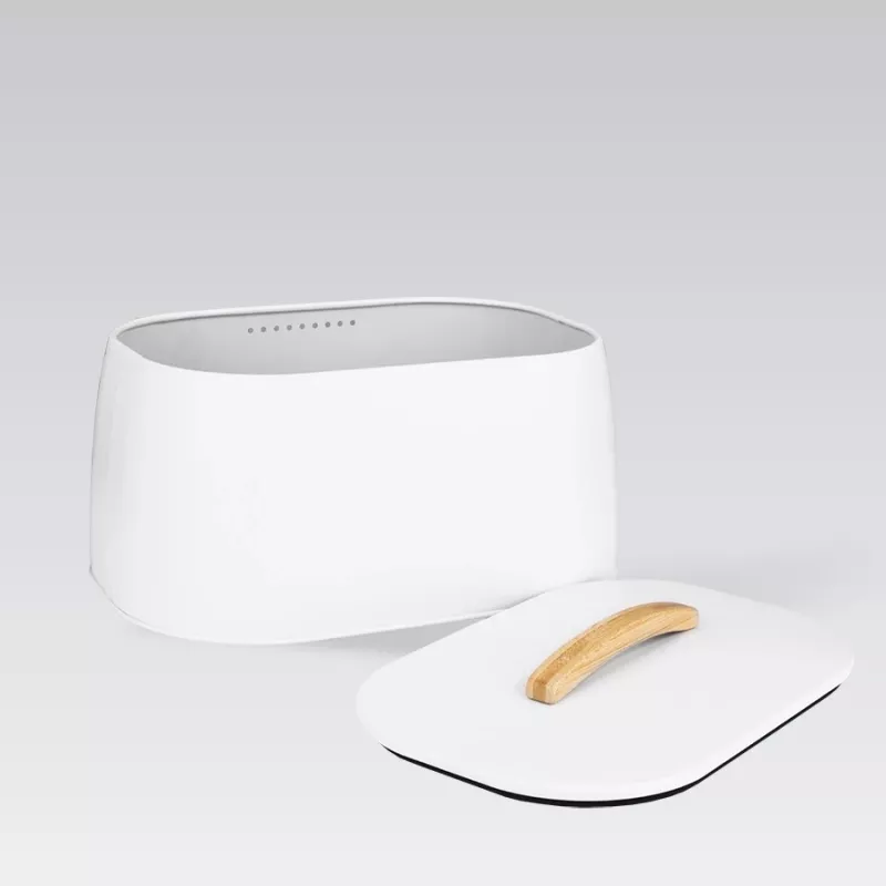Caixa de pão Maestro MR-1675-WHITE — caixa de pão branca