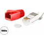 Ficha de cabo RJ-45 ShiverPeaks 72067-100R vermelho