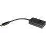 Inter-Tech K-1696-P2 adaptador de USB-C para SSD M.2, USB 3.2 Gen 2 (10 Gbit/s), PCIe NVMe e SATA, preto