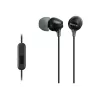 Sony MDR-EX15AP, Com Fios, 8 - 22000 Hz, Chamadas/Música, 3 g, Headset, Preto